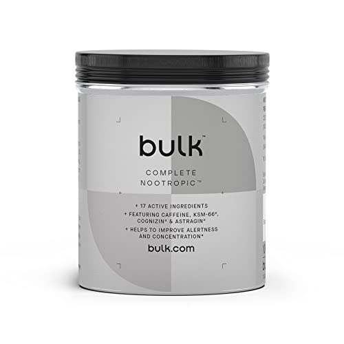 Bulk Complete Nootropic Capsules, Pack of 180, Packaging May Vary