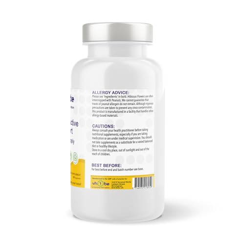 vh1be Urinary Active Capsules, 60 Count, 30 Day Supply, D-Mannose Blend for Urinary Tract and Bladder Health, 10 Day Immediate Action Course