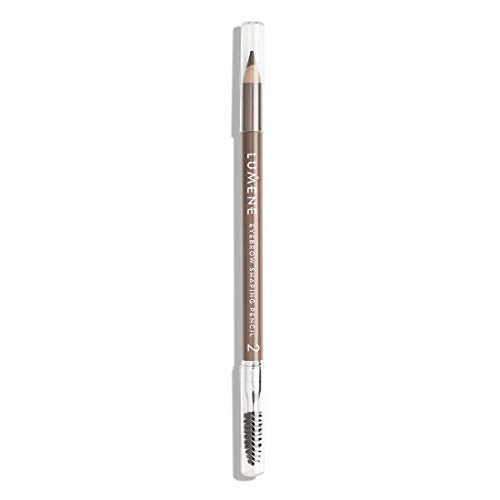 Lumene Eyebrow Shaping Pencil with Brush 1.08 g / 0.04 OZ. (2 Brown)