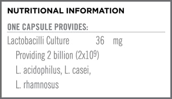Quest Acidophilus Plus Probiotic 180 Caps