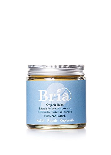 Bria Organics Bria 100% Natural Organic Soothing Balm for Eczema Prone & Dry Skin Suitable for Adults, Children & Babies â Scent Free (60ml)