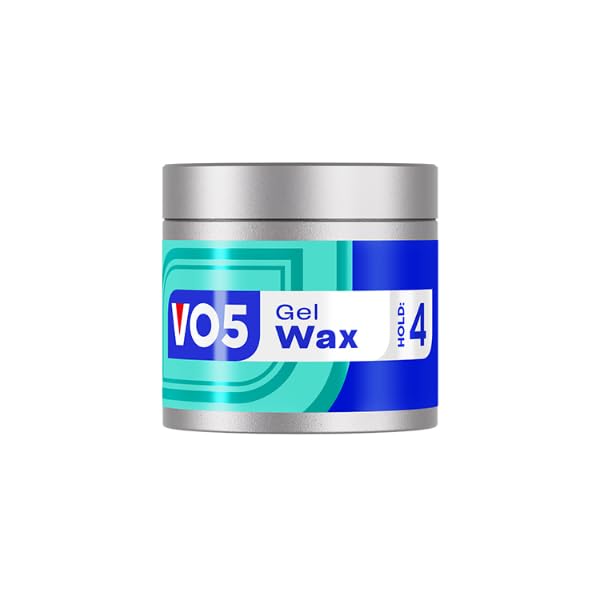 VO5 Gel Wax, Hair Styling Product for Flexible Hold & Definition, Reworkable Texture, Soft Shine Finish, Non-Greasy, Ideal for Short Hair, 75ml