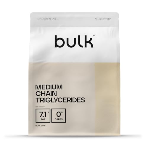 Bulk Medium Chain Triglycerides (MCT) Powder, 500 g, 50 Servings, Packaging May Vary