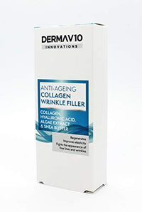 Derma V10 Innovation Collagen Wrinkle Filler, 15 ml, (Pack of 24) ANTIWRINKCOLLINN15ml