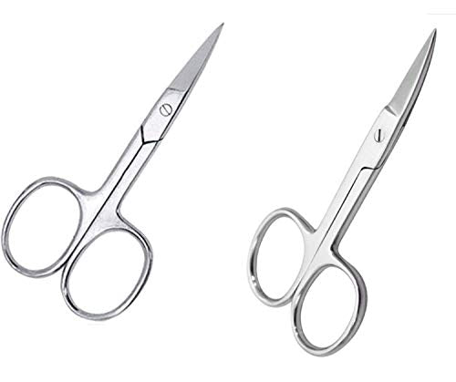 CNS Professional Straight & Curved Nail Scissors (Straight Scissors)