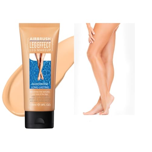 MrCuvaryas Leg Makeup Full Coverage Waterproof No Transfer Leg Makeup To Cover Veins Concealer For Mature Skin Smooth Tone Body Make up Long Lasting Leg