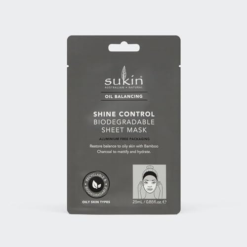 Sukin SUKIN OIL BALANCING MASK SACHETX8 SHINE CONTROL SHEET