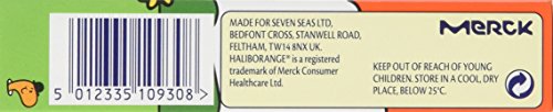 Haliborange Vitamins A C & D, 60 Orange Chewable Tablets