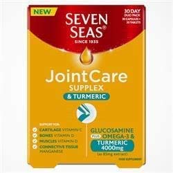 Seven Seas Jointcare Supplex & Turmeric 30 Duo Caps by Seven Seas (Packs of 3)