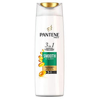 Pantene Pro-V Smooth & Sleek 3-in-1 Shampoo Plus Conditioner, for Dull and Frizzy Hair