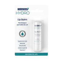 Novaclear Hydro Moisturizing lipstick with hyaluronic acid for the care of dry and chapped lips.