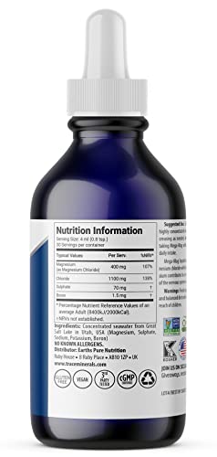 Trace Minerals mega-Mag 400mg 4fl.oz (118ml)
