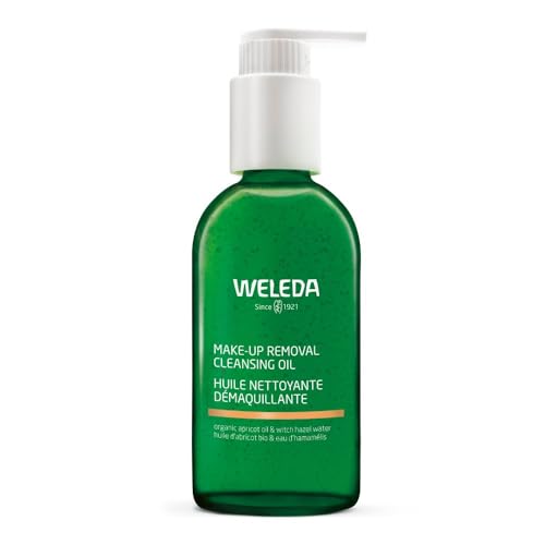Weleda WELEDA Make-Up Removal Cleansing Oil 150ml - Natural Cleansing Oil with pump dispenser and Organic ingredients