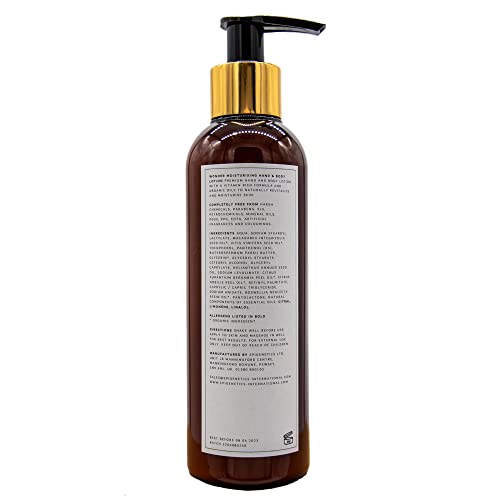 Epigenetics Wonder Moisturising Hand & Body Lotion 180g | Vitamin Rich Formula + Organic Oils | Naturally Moisturise, Nourish & Protect Your Skin | UK Made