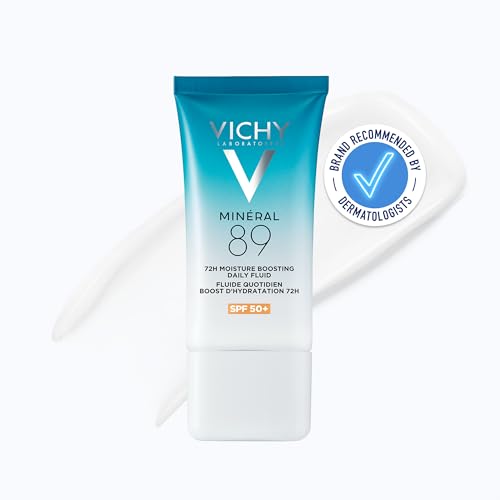 Vichy, Mineral 89 72H Moisture Boosting Daily Fluid SPF50+, Hyaluronic Acid 50ml