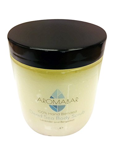 Aromabar LAVENDER & BERGAMOT DEAD SEA HAND BODY SCRUB 400g