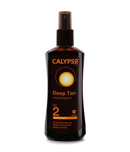 Calypso Monoi Tahiti Bronzing Tanning Oil SPF2