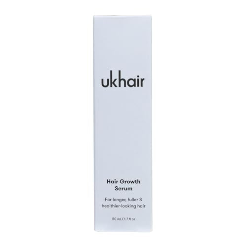 UKLASH | Thicker, Fuller & Healthier Hair Growth Serum - Pea Sprouts, Turmeric & Lemon Water Extract - Vegan, Sulfate & Paraben Free - 50m