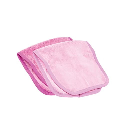 ERASE YOUR FACE Erase Your Face Infusions 2 Pack of Reusable Make Up Remove Face Cloths - Hyaluronic Acid or Collagen (Collagen Infused), Multicoloured