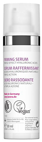 lavera Firming Serum Karanja ✔Anti-Age ✔ hyaluronic acid ✔ Moisturises & Reduces Wrinkles ✔ Vegan ✔ Organic Skin Care ✔ Natural & Innovative Cosmetics (30 ml)