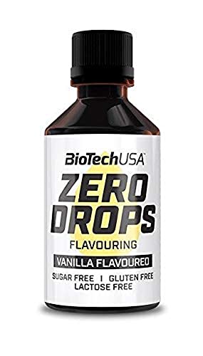 BioTechUSA Zero Drops, Vanilla, 65 g