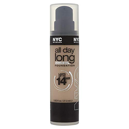 Glory Cosmetics NYC all-day-long smooth skin FOUNDATION, lasts up to 14 hours, 743 Nude Beige