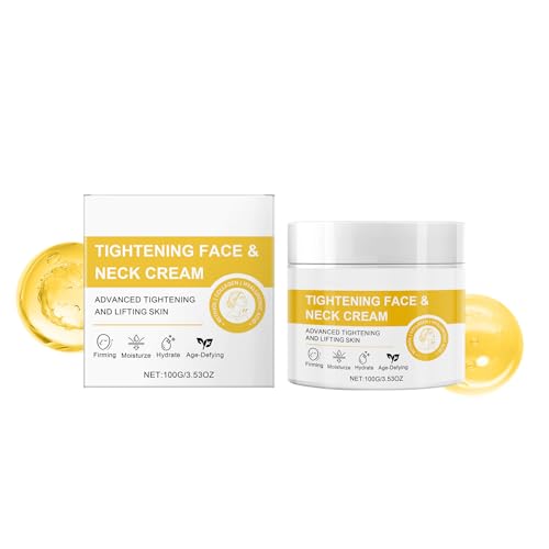 Tightening & Firming Neck Cream - Anti Aging Neck Firming Creams - Hydrating, Moisturizing, Lifting