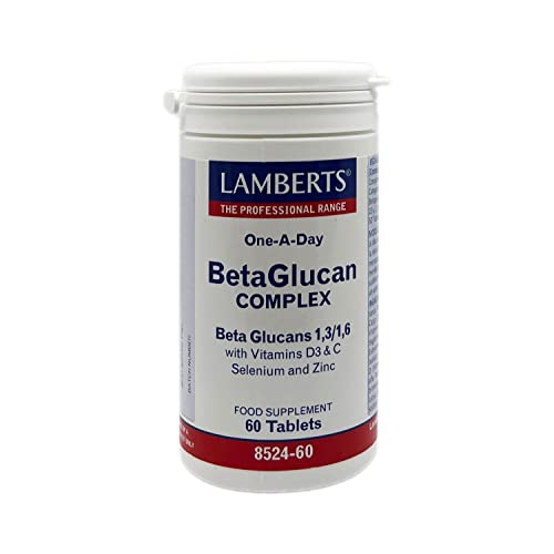 Lamberts Healthcare Betaglucan Complex with vitamin d3, C + Selenium & Zinc