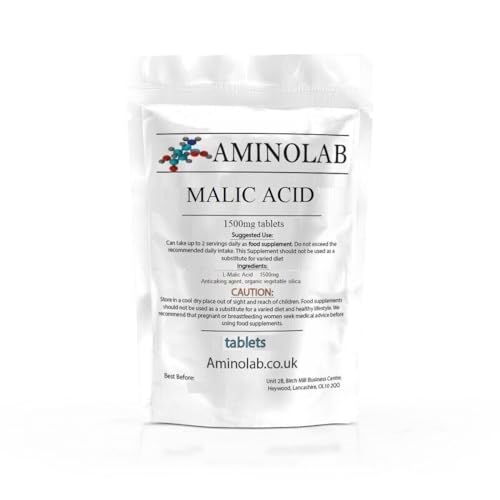 Aminolab - High Strength Malic Acid 1500mg 120 Tablets
