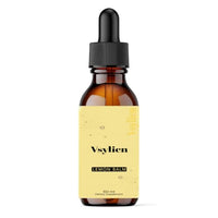 VSYLICN Lemon Balm Extract Drop, 60ml 2 Months Supply – High Strength Vegan Melissa for Anxiety, Sleep Support Supplement - Gluten Free, Non-GMO, Vegan