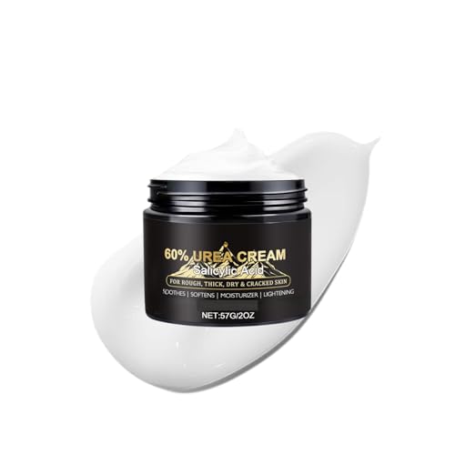 ISBEAUSOLS 60% Urea Cream,Urea Foot Cream,Foot Cream for Cracked Heels and Dry Skin,Body Lotion Body Creams for Women,Body Skin Care