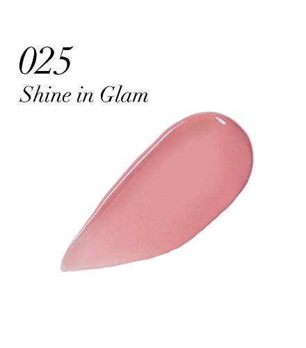 Max Factor Colour Elixir Lip Cushion Gloss with Mineral Oil and Vitamin E, Shine in Glam, 9 ml