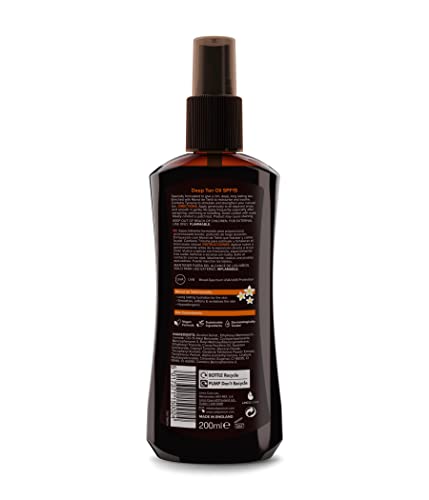 Calypso Monoi Tahiti Bronzing Tanning Oil SPF15