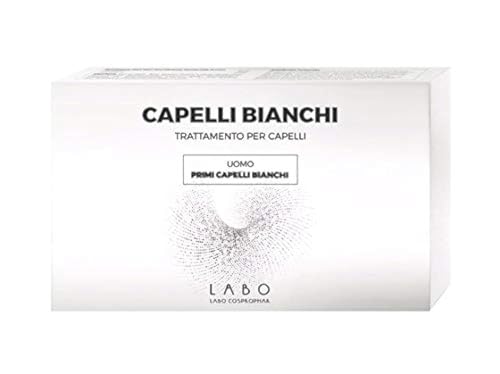 LaBo LABO WHITE HAIR First White Hair MAN Melanin Capillary Hair 20 Ampoules
