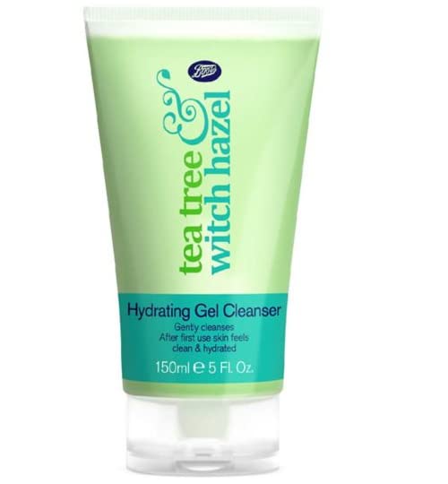 Boots Tea Tree and Witch Hazel Hydrating Gel Cleanser Day 150ml