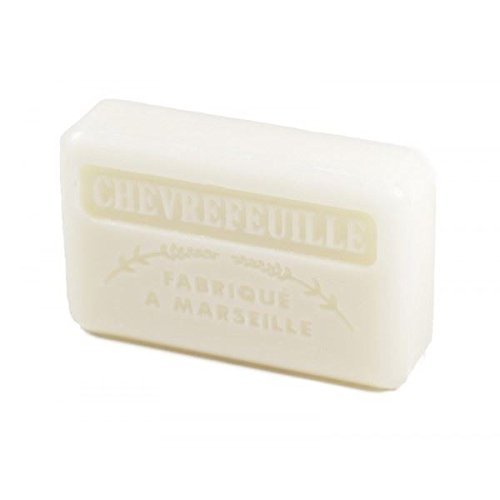125g Savon De Marseille Soap - Honeysuckle (Chevrefeuille) by Foufour