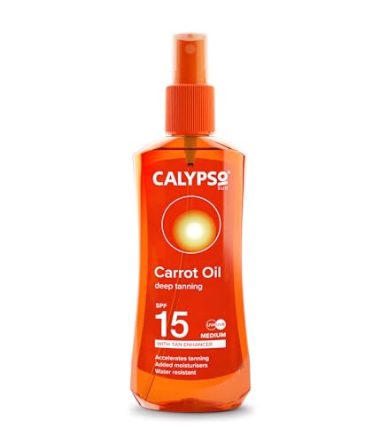 Calypso Carrot Oil with Tan Extender SPF15
