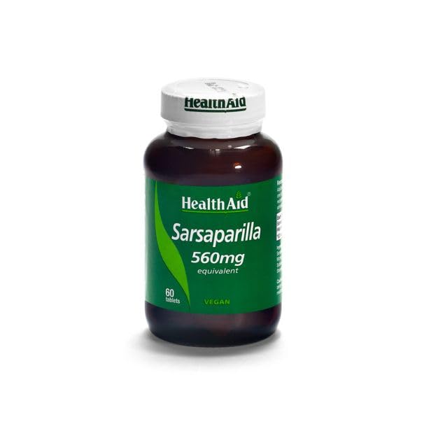 HealthAid Sarsaparilla 560mg 60 Tablets