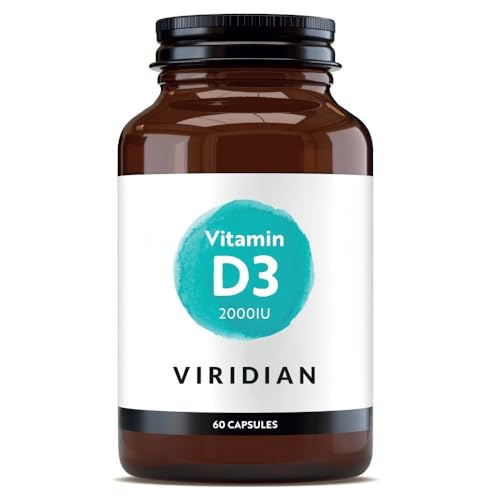 Viridian – Vitamin D3 2000iu – 60 Caps