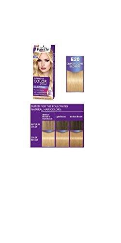 Permanent hair dye Palette Intensive Color Cream E20 Blonde Very Light