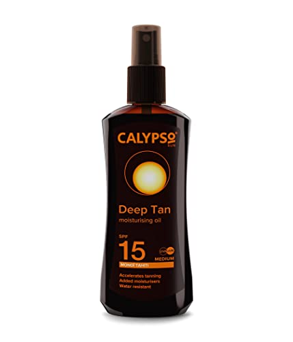 Calypso Monoi Tahiti Bronzing Tanning Oil SPF15