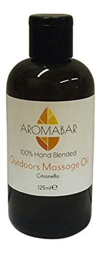 Aromabar Citronella Massage Oil 125ml Natural Oils Deet Free