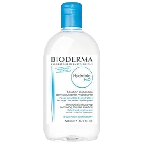 Bioderma Hydrabio H2O Cleansing and Moisturising Micellar Solution for Sensitive Dehydrated Skin 500 ml