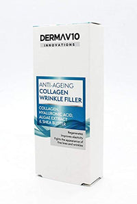DERMAV10 Inovations Anti-Ageing Collagen Wrinkle Filler, 15 ml