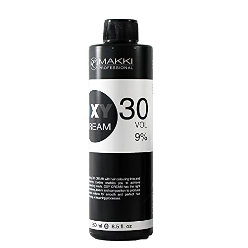 Makki Professional Oxy Cream Peroxide Developer 30 VOL(9 per cent) 250ml