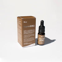 Vitae Vitamin D3K2 10ml | Food Supplement in Drops' Format | Bone Health and Strengthen The Immune System | Muscle and Joint Care
