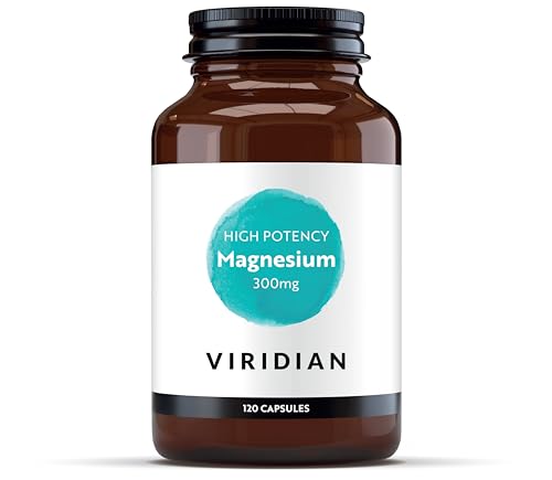 Viridian – Magnesium 300mg (High Potency) – 120 Caps