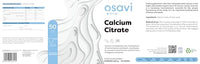 Osavi Calcium Citrate, Powder - 240g