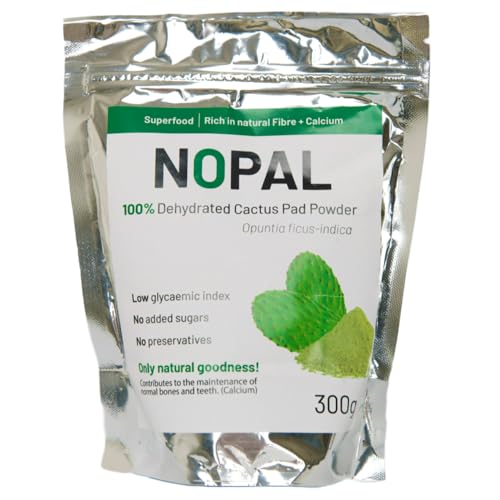 Generic Nopal Powder 300g / 100% Natural Dehydrated Cactus Pad Powder