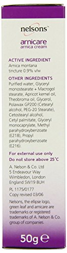 Nelsons Arnica Cream 50g (Pack of 6 )